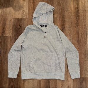 Lands' End Heather Gray Men's Hoodie